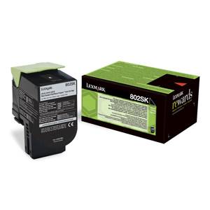 LEXMARK originál toner CX310/CX410/CX510 802SK BLACK 2,5K   - 80C2SK0