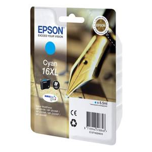 EPSON Originál WF2520/2540 T163 Cyan XL 16 - C13T16324010
