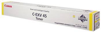 Canon originál toner C-EXV45Y yellow iRAC7260/iRAC7270/iRAC7280 - 6948B002