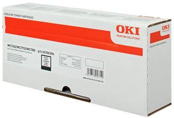 OKI originál toner MC760/MC770/MC780 black (8.000 str.) - 45396304