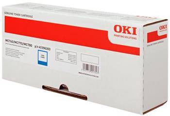 OKI originál toner MC760/MC770/MC780 cyan (6.000 str.) - 45396303