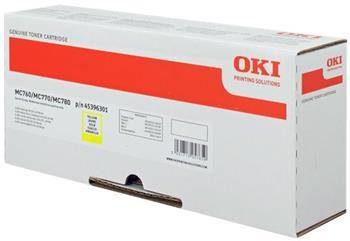 OKI originál toner MC760/MC770/MC780 yellow (6.000 str.) - 45396301
