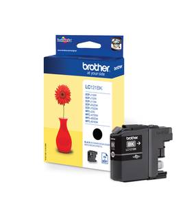 BROTHER Originál LC-121 Black DCP-J132W/J152W/J552DW, MFC-J470DW - LC121BK