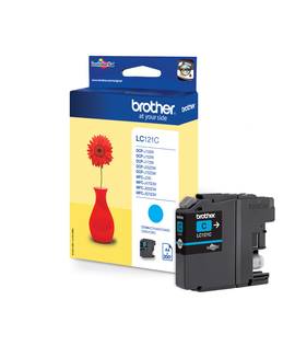 BROTHER Originál LC-121 Cyan DCP-J132W/J152W/J552DW, MFC-J470DW - LC121C