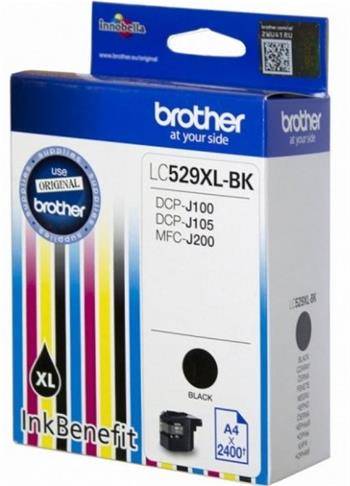 BROTHER Originál LC-529XL Black DCP-J100/J105, MFC-J200 - LC529XLBK
