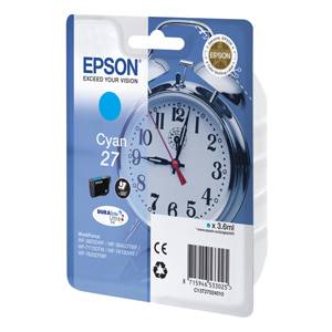 EPSON Originál WF-3620,3640,7110,7610,7620  T2702 27 DURABrite Cyan - C13T27024010