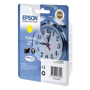 EPSON Originál WF-3620,3640,7110,7610,7620  T2704 27 DURABrite Yellow - C13T27044010