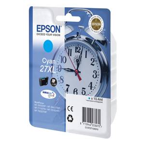EPSON Originál WF-3620,3640,7110,7610,7620  T2712 27XL DURABrite Cyan - C13T27124010