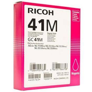 RICOH Originál Typ GC 41 HC Magenta Aficio SG 2110/SG 3100/SG 3110/SG 7100 - 405763