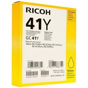 RICOH Originál Typ GC 41 HC Yellow Aficio SG 2110/SG 3100/SG 3110/SG 7100 - 405764