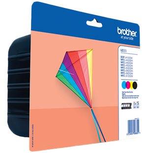 BROTHER Originál LC-223 BK/C/M/Y Pack MFC-J4420DW/J4620DW/J5320DW/J5620DW/J5720DW - LC223V