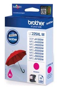 BROTHER Originál LC-225XL Magenta MFC-J4420DW/J4620DW/J5320DW/J5620DW/J5720DW - LC225XLM
