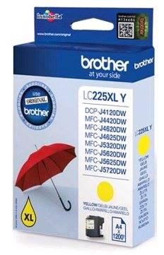 BROTHER Originál LC-225XL Yellow MFC-J4420DW/J4620DW/J5320DW/J5620DW/J5720DW - LC225XLY