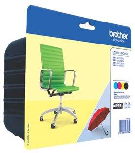 BROTHER Originál LC-229XL/225XL BK/C/M/Y Pack MFC-J5320DW/J5620DW/J5720DW - LC229XLVALBP