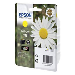 EPSON Originál XP-305 T1804 18 Yellow - C13T18044010