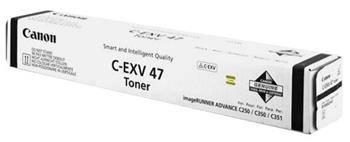 Canon originál toner C-EXV47BK black iRAC250i/iRAC350i/iRAC351iF - 8516B002