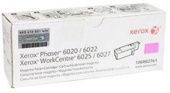 Xerox originál toner 106R02761 magenta PHASER 6020/6022, WorkCentre 6025/6027