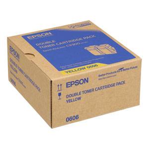 EPSON originál toner AcuLaser C9300 yellow dvojbalenie (2x7,5K) - C13S050606
