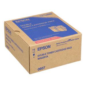 EPSON originál toner AcuLaser C9300 magenta dvojbalenie (2x7,5K) - C13S050607