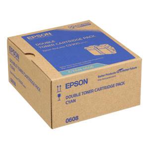 EPSON originál toner AcuLaser C9300 cyan dvojbalenie (2x7,5K) - C13S050608