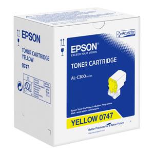 EPSON originál toner Workforce AL-C300 yellow (8.800str.) - C13S050747