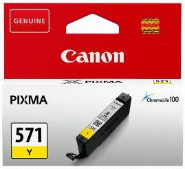 CANON Originál CLI-571Y yellow MG 5750/5751/6850/6851/7750/7751