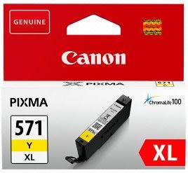 CANON Originál CLI-571Y XL yellow MG 5750/5751/6850/6851/7750/7751