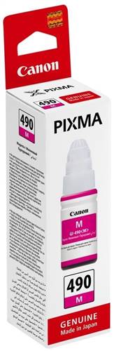 CANON Originál GI-490M magenta PIXMA G1400/G2400/G3400 - 0665C001