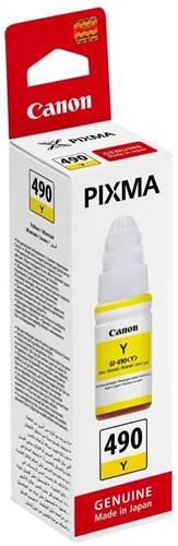 CANON Originál GI-490Y yellow PIXMA G1400/G2400/G3400 - 0666C001