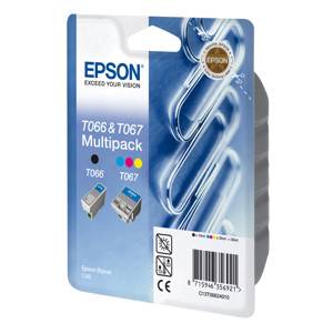 EPSON Originál S C48 black + color - C13T06624010