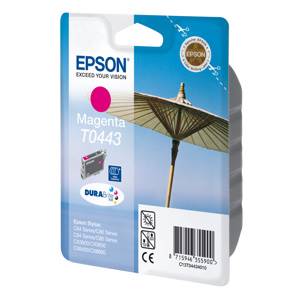 EPSON Originál S C64/C66/C84/CX3650/CX6400 magenta HC - C13T04434010