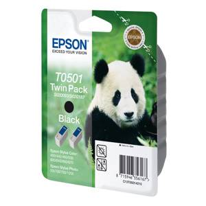 EPSON Originál SC 400/440/460/500/600/640/660/670 black 2-pack - C13T05014210