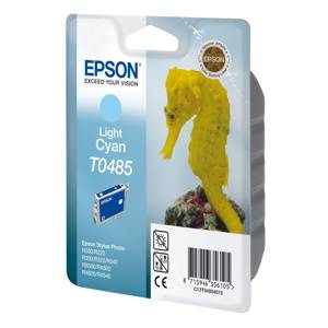 EPSON Originál SP R200/R220/R300/340/RX500/RX640 light cyan - C13T04854010