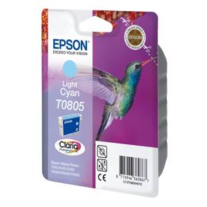 EPSON Originál SP R265/R285/R360/RX560/RX585 light cyan - C13T08054011