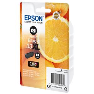 EPSON Originál  XP-530,XP-630,XP-635,XP-830 33XL Photo Black - C13T336140