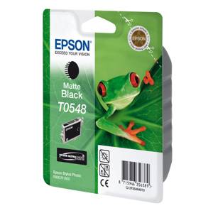 EPSON Originál SP R800/R1800 matte black - C13T05484010
