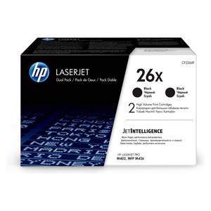 HP originál toner CF226XD Dual pack HP26X čierny, 2x9000str.
