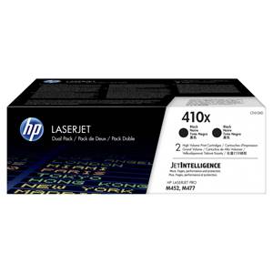 HP originál toner CF410XD Dualpack HP410X čierny, 2x6500str.