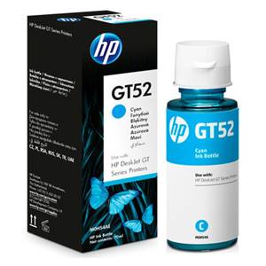 HP Originál Fľaša atramentu HP GT52 M0H54AE Azúrová