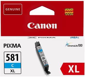 CANON Originál CLI-581C XL cyan TS6150/TS8150/TR7550/TR8550