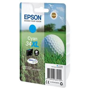 EPSON Originál  WF-3720/3725 no.34XL cyan (950 str) - C13T347240
