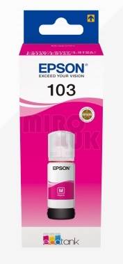 EPSON Originál ecoTANK 103 Magenta - 65 ml (7.500 str) - C13T00S34A