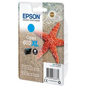 EPSON Originál ecoTANK 603XL Cyan - 4 ml - C13T03A240