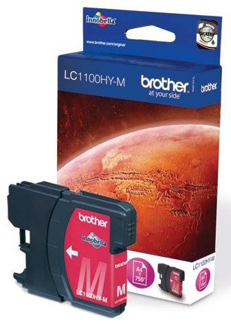 BROTHER Originál LC-1100 Magenta HY MFC-6490CW/DCP-6690CW - LC1100HYM