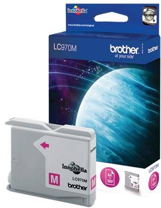 BROTHER Originál LC-970 Magenta DCP-135C/150C, MFC-235C/260C - LC970M