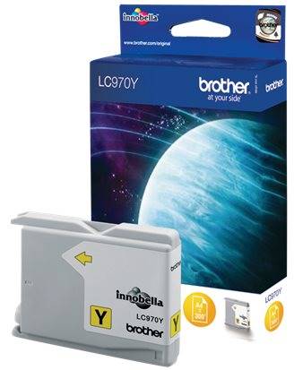 BROTHER Originál LC-970 Yellow DCP-135C/150C, MFC-235C/260C - LC970Y