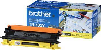 BROTHER originál toner TN-135 Yellow HL-40x0, DCP-904x, MFC-9x40 - TN135Y