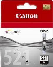 CANON Originál CLI-521BK black MP 540/620/630/980, iP 3600/4600