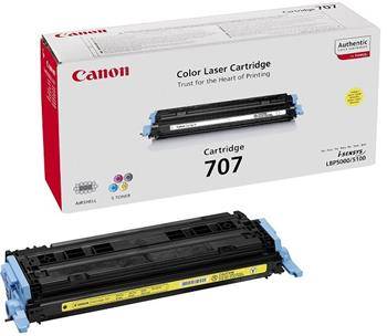 Canon originál toner CRG-707 yellow LBP 5000/5100 - 9421A004
