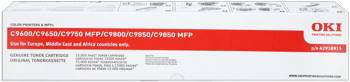 OKI originál toner C9600/9650/9750/9800/9850MFP cyan - 42918915